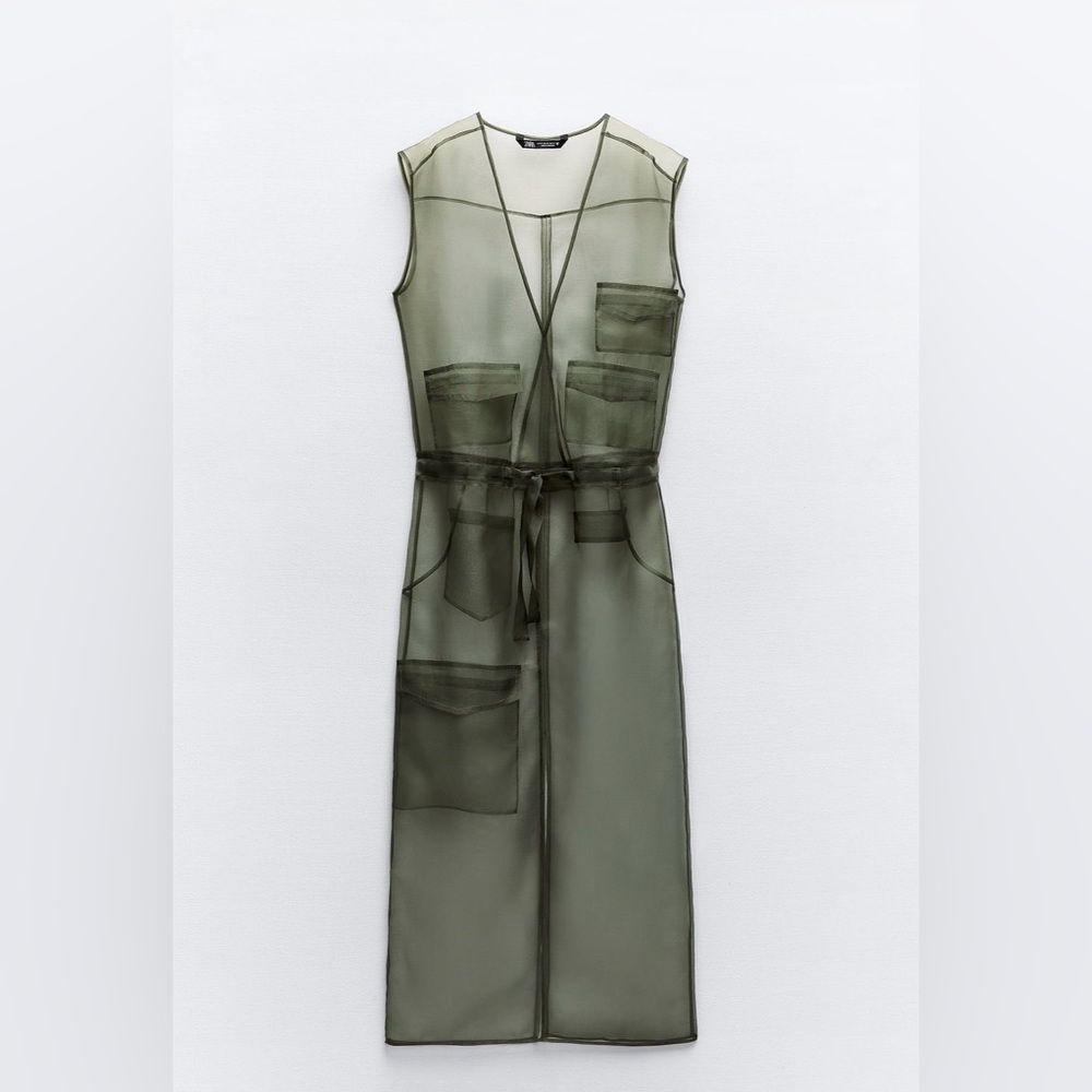 Zara organza dress